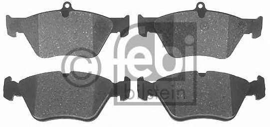 Комплект тормозных колодок, дисковый тормоз