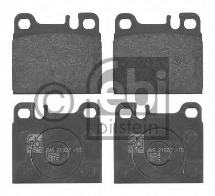 Комплект тормозных колодок, дисковый тормоз