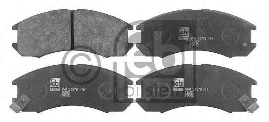 Комплект тормозных колодок, дисковый тормоз