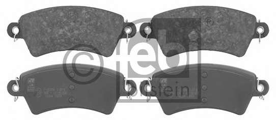 Комплект тормозных колодок, дисковый тормоз