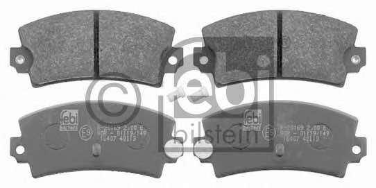 Комплект тормозных колодок, дисковый тормоз