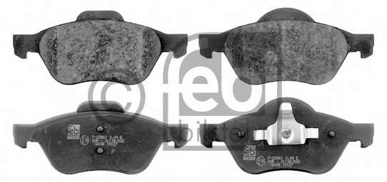 Колодки тормозные (передние) Renault Laguna II/III 01-15/Megane II 03-/Wind 10-