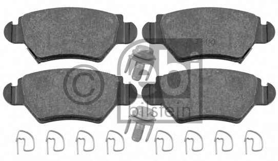 Комплект тормозных колодок, дисковый тормоз