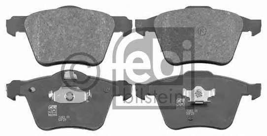 Комплект тормозных колодок, дисковый тормоз