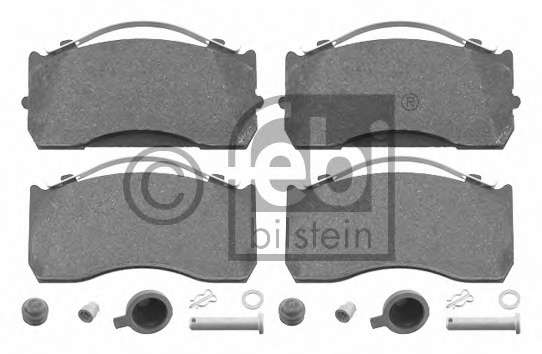 Колодки тормозные (передние/задние) MB Atego 98-/Man TGL 05-/Nissan NT500 13-