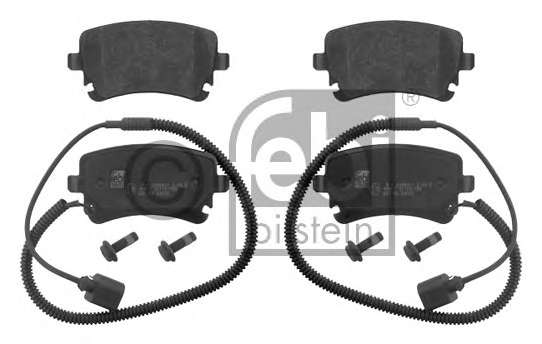 Комплект тормозных колодок, дисковый тормоз