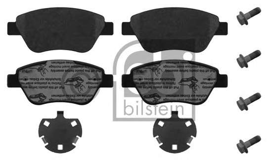 Комплект тормозных колодок, дисковый тормоз