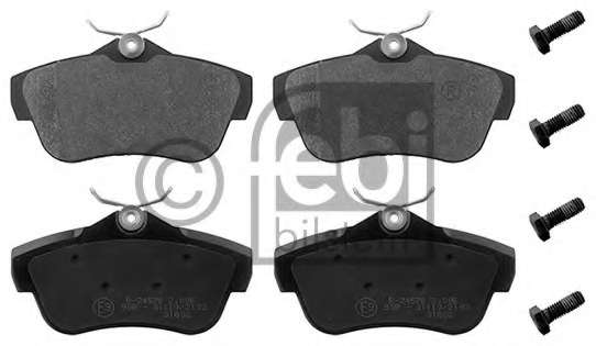 Комплект тормозных колодок, дисковый тормоз