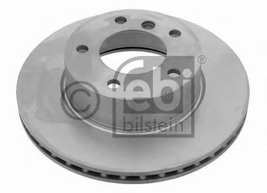 Диск тормозной (передний) BMW 1 (E81/E87/F20/F21) 04-11 (284x22) (с покрытием) (вент.)