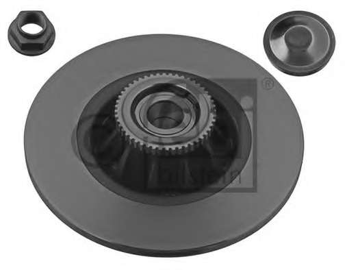 Диск тормозной (задний) Renault Trafic 01- (280х12) (с подшипником)