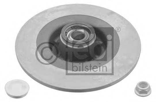 Диск тормозной (задний) Renault Scenic II/Megane II 03-10 (270х10) (+ABS) (с подшипником)