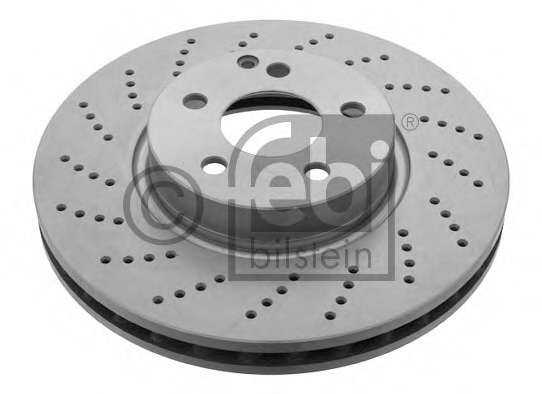 Диск тормозной (передний) MB C-class (W204) 07-14/ E-class (W212) 09- (322x32)