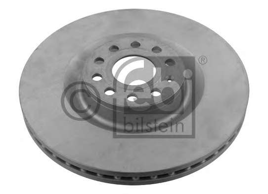 Диск тормозной (передний) Skoda Superb II 08-15/ VW Passat/Golf 05-16 (345x30)