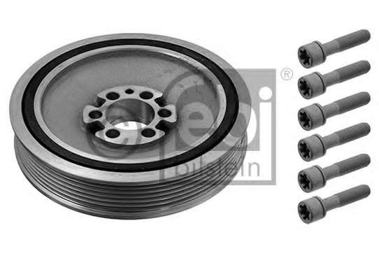 Ременный шкив, коленчатый вал