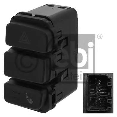 Указатель аварийной сигнализации. Выключатель, обогрев сидения