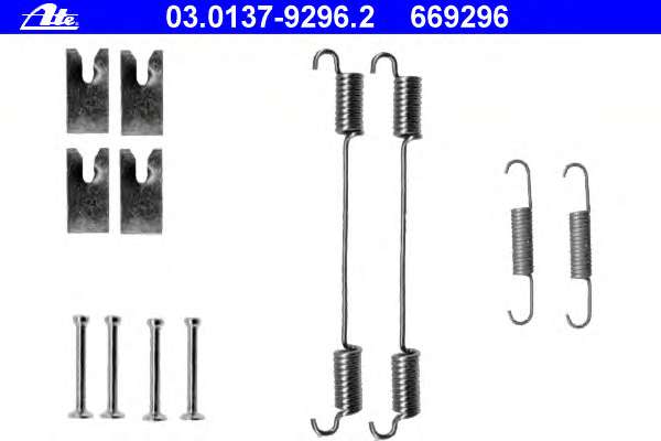 Комплектующие, тормозная колодка