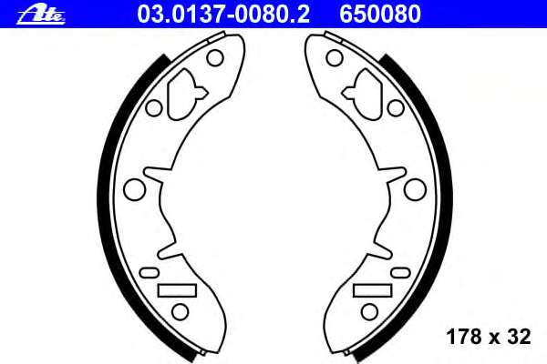 Комплект тормозных колодок