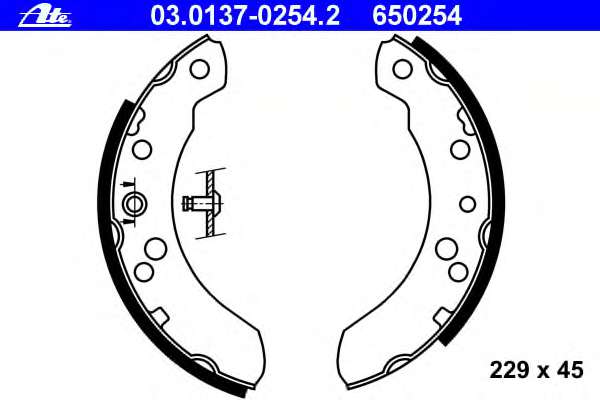 Комплект тормозных колодок