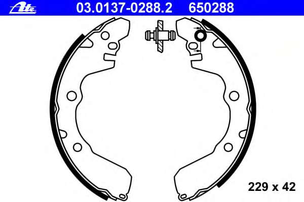 Комплект тормозных колодок