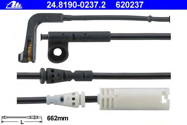 Сигнализатор, износ тормозных колодок