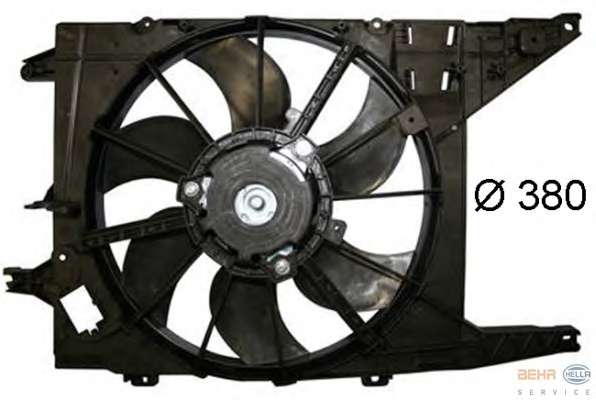 Вентилятор, охлаждение двигателя