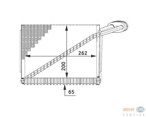Испаритель, кондиционер