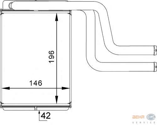Теплообменник, отопление салона