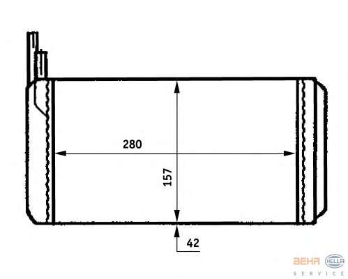Теплообменник, отопление салона