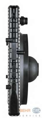 Радиатор, охлаждение двигателя