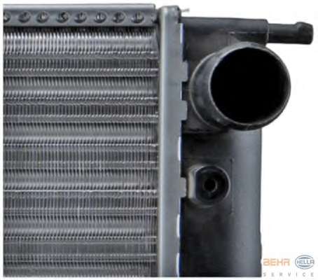 Радиатор, охлаждение двигателя