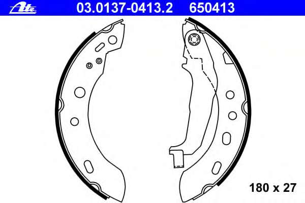 Комплект тормозных колодок