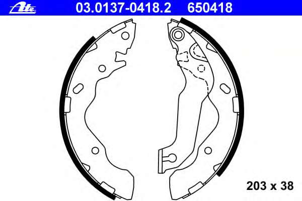 Комплект тормозных колодок