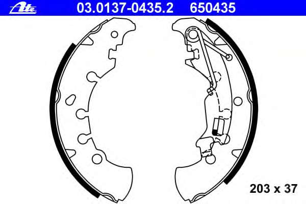 Комплект тормозных колодок