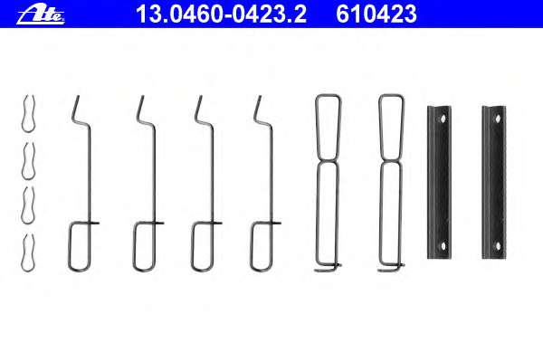Комплектующие, колодки дискового тормоза