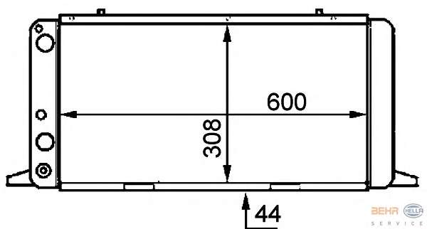 Радиатор, охлаждение двигателя