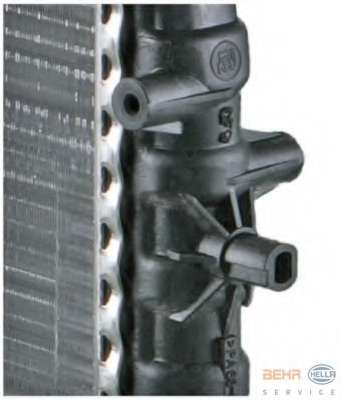 Радиатор, охлаждение двигателя