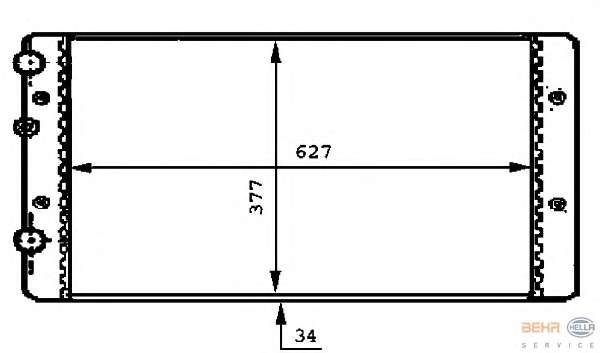 Радиатор, охлаждение двигателя