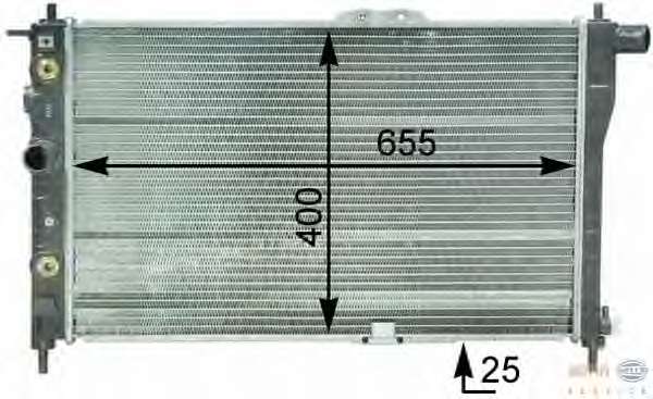 Радиатор, охлаждение двигателя