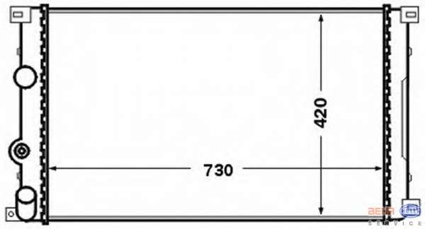 Радиатор, охлаждение двигателя