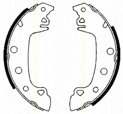 Комплект тормозных колодок. Комплект тормозных колодок, стояночная тормозная система