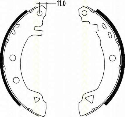 Комплект тормозных колодок