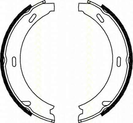 Комплект тормозных колодок. Комплект тормозных колодок, стояночная тормозная система