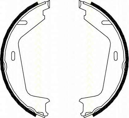 Комплект тормозных колодок, стояночная тормозная система