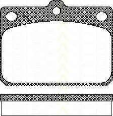 Комплект тормозных колодок, дисковый тормоз