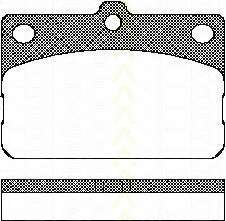 Комплект тормозных колодок, дисковый тормоз