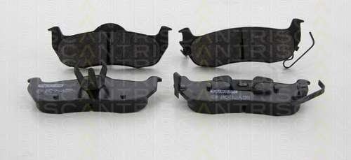 Комплект тормозных колодок, дисковый тормоз