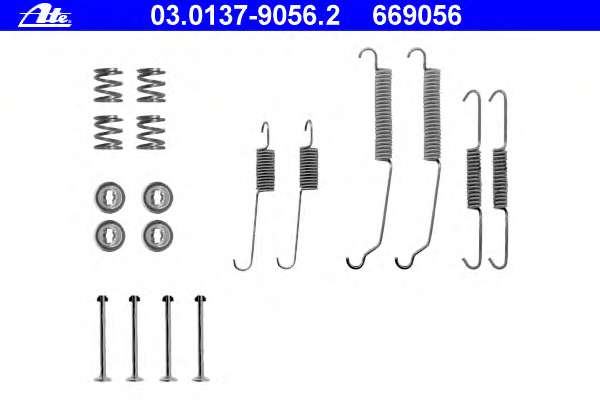 Комплектующие, тормозная колодка