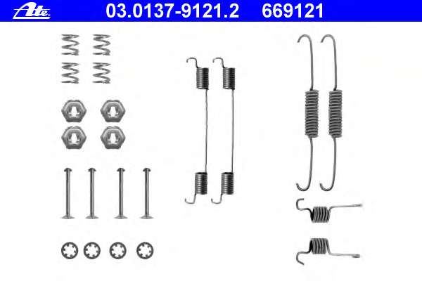 Комплектующие, тормозная колодка