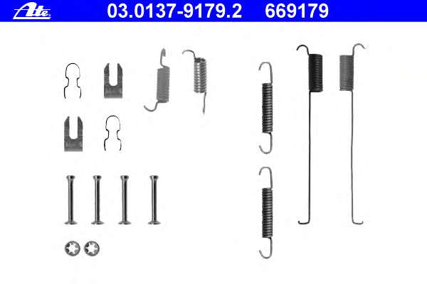 Комплектующие, тормозная колодка