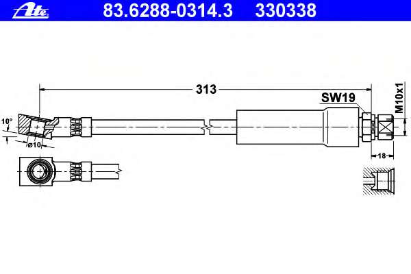 Тормозной шланг